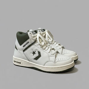 Converse x Undefeated Weapon Mid “Los Angeles” White Green Men’s 10.5 NWOT